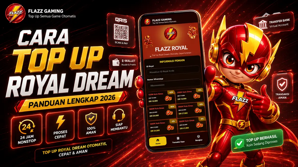 top up royal dream flazz gaming